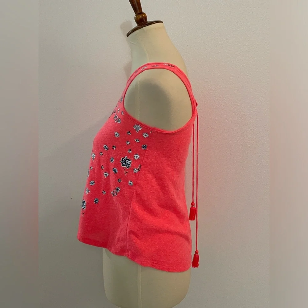 Justice‎ Elephant Style Tank Top Size 12 Coral Pink